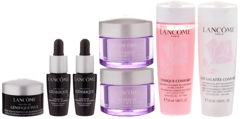 Lancôme My Skincare Favorites Travel Set 2x15ml + 2x7ml + 5ml + 2x50ml