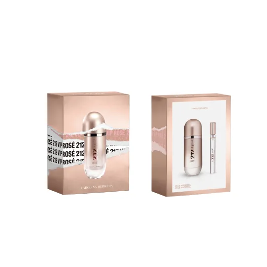 Carolina Herrera 212 Vip Rosé Set 80ml + 10ml Eau de Parfum Spray