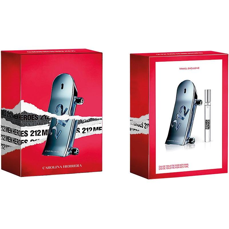 Carolina Herrera 212 Heroes Set 90ml+10ml Eau de Toilette Spray