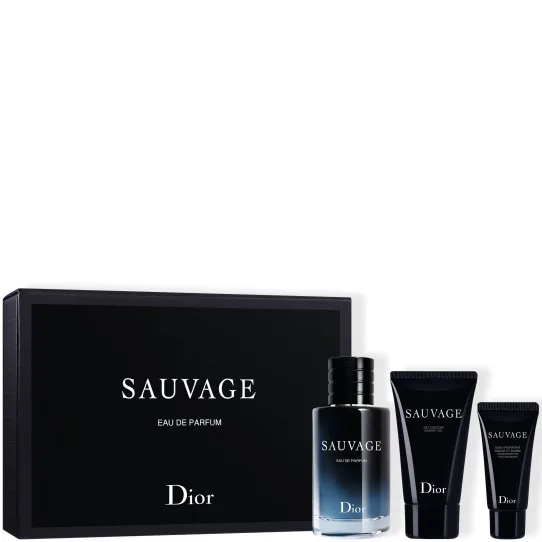 Dior Sauvage Fragrance Set 60ml + 50ml + 20ml Eau de Parfum Spray