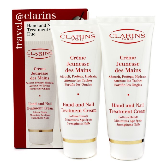 Clarins Hand & Nail Treatment Cream Duo Set 2x100ml